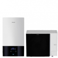 Daikin Altherma 3  EBBX16D9W / ERLA14DW1 osztott fali levegő-víz hőszivattyú,+ 9kw beépített fűtőpatron (fűtésre - hűtésre!) (14kw)