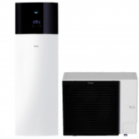 Daikin Altherma 3 EBVX16S23D9W / ERLA14DW1 osztott levegő-víz hőszivattyú 230l HMV tárolóval,+ 9kw beépített fűtőpatron (fűtésre-hűtésre!) 14kw