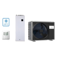 MIDEA MHA-V8W/D2N8-B2H2-IWT190 M-Thermal osztott levegő - víz hőszivattyú HMW tárolóval + 3kw beépített fűtőpatron (8kw,1 fázis),