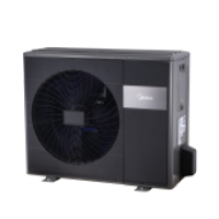 MIDEA MHA-V12W/D2RN8-B2H2-IWT240 M-Thermal osztott levegő - víz hőszivattyú HMW tárolóval + 9kw beépített fűtőpatron (12kw,400V),