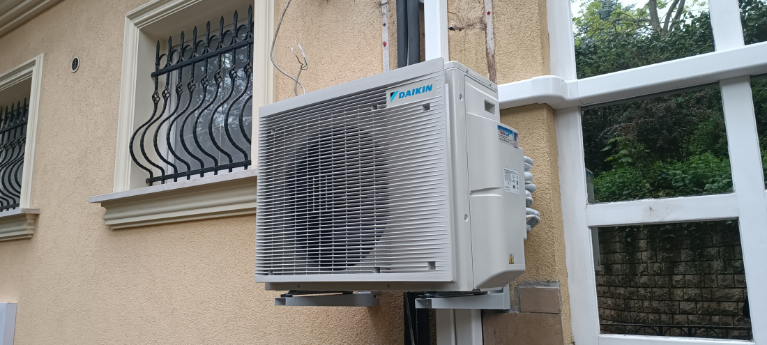 Daikin dual klima telepítése