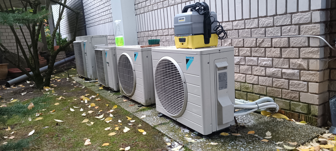 Daikin klímák karbantartása,mosása