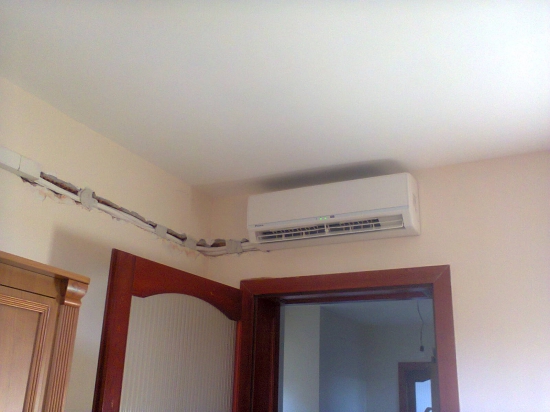 Daikin klimák telepítése