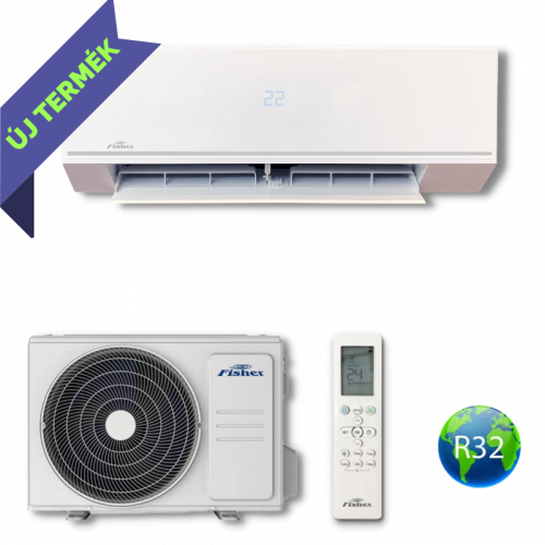 FISHER Comfort Plus FSAIF-CP-91AE3 / FSOAIF-CP-91AE3-WIFI Inverteres oldalfali split klíma légkondicionáló (Fűtésre Optimalizált!)